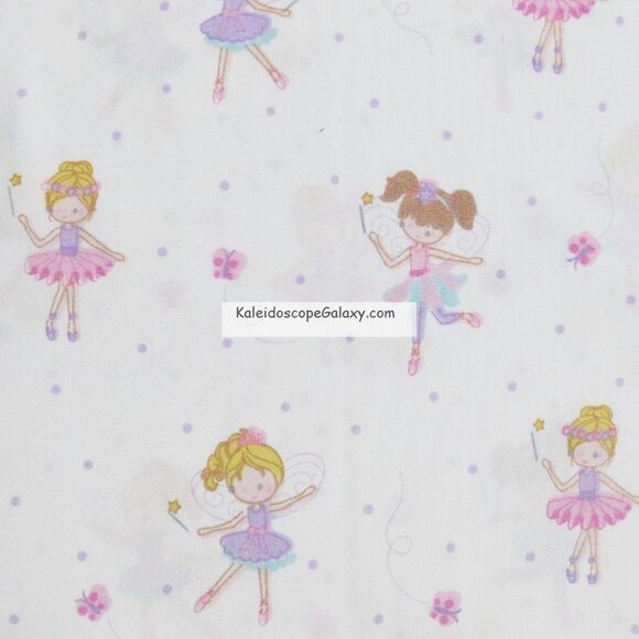 8 Piece Ballerina Fairies Twin Quilt ~ Sheets ~ 3 Throw Pillows ~ Ballet NEW - Picture 8 of 14